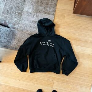 ERL Venice Be Nice Hoodie - Unisex size S - Dark Green